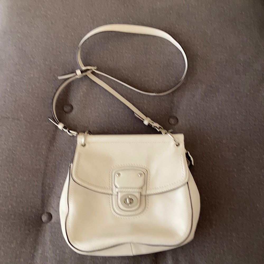 White coach purse